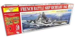 1/700 Five Star Master French Navy Richelieu Battleship 1943 Plastic Model Kit - Picture 1 of 1