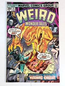 WEIRD WONDER TALES #14 Marvel Comics Feb 1976 F- COMBINED SHIPPING AVAILABLE - Picture 1 of 4
