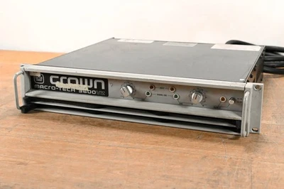 Crown Macro-Tech 3600VZ 2-Channel Power Amplifier CG01TLV - Image 1 of 4