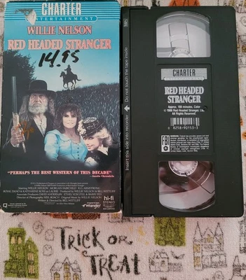 1987 Charter Entertainment VHS: Red Headed Stranger (Willie Nelson) - Image 1 of 4