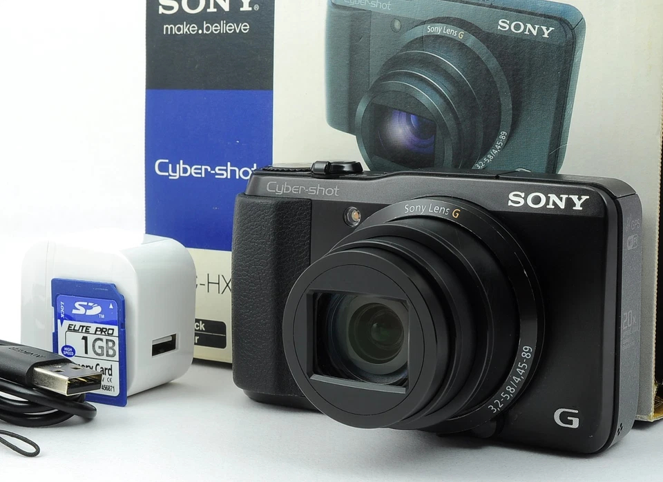 [N NEUWERTIG] Sony Cyber-shot DSC-HX30V schwarz Digitalkamera mehrsprachig! Japan 1579 - Bild 1 von 4