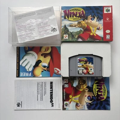 Mystical Ninja Starring Goemon Nintendo 64 N64 100% Complete In Box CIB Reg - Image 1 of 4