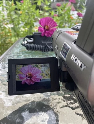 Videocámara Sony Handycam CCD-TRV37 Vision Video8 con captura nocturna probada y funciona Foto 1 de 4