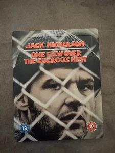 One Flew Over The Cuckoos Nest Steelbook Blu Ray Jack Nicholson, Louise Fletcher - Picture 1 of 5