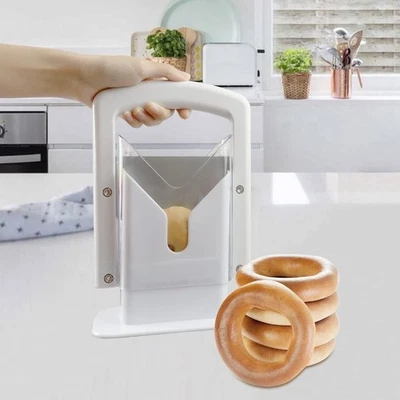 VIGOR Bagel Cutter Bread Slicer Toaster Guillotine Universal Slicer