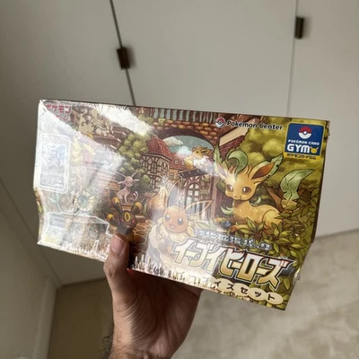 New Sealed Pokémon Japanese s6a Eevee Heroes Gym Box Eeveelution Set - Image 1 of 4