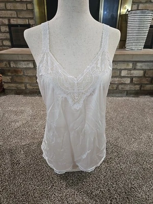 Vanity Fair De Colección Años 90 Simplemente Especial Encaje Ropa de Dormir Íntima Cami Mujer Talla 36/42 Foto 1 de 4