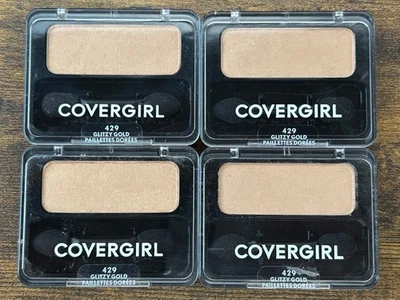 Sombra de ojos Covergirl potenciadores de ojos 0,09 oz cada una sellada 429 oro brillante - paquete de 4 Foto 1 de 3