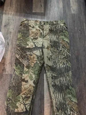 Vintage Hunting Cargo Thermal Pants MensDuck Camo Duxbak Made In USA 2xl - Image 1 of 4
