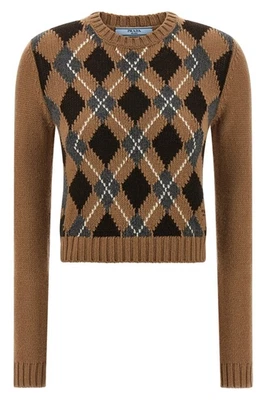 PRADA Brown Cashmere Sweater New & Authentic - Image 1 of 2