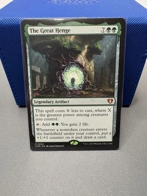 MTG the Great Henge Commander Masters Mythic Card CMM 0294 Regular - Image 1 of 2