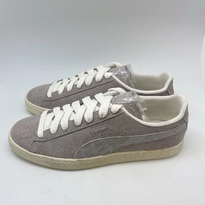 Puma Suede R-Suede Sneakers Mens 13 398704-01 Taupe Lace Casual Athletic Shoes - Image 1 of 4
