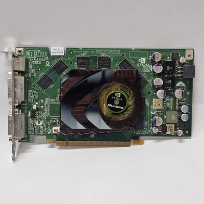 Dell NVIDIA Quadro FX 3450 (T9099) 256MB DDR3 SDRAM PCI Express Graphic Card - Image 1 of 4