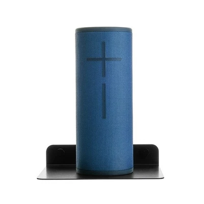 Elegant Metal Wall Mount Shelf for Storing Speakers and Remote Controls - Image 1 of 4