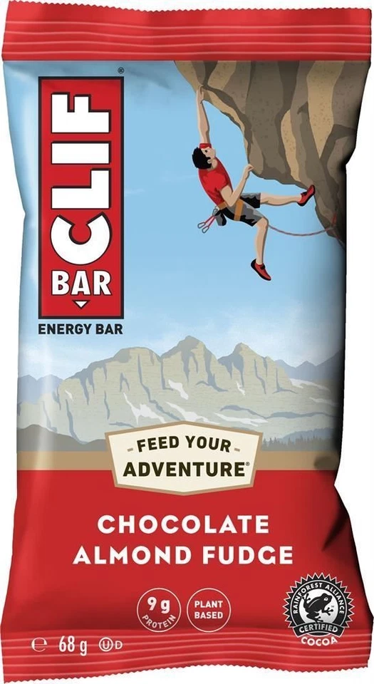 Clif Bar Chocolate Almond Fudge Bar 68g - 12er Pack - Bild 1 von 1