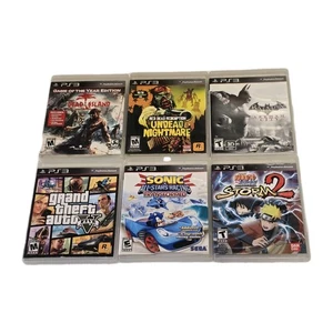 PS3 Game Lot 6 CIB Dead Island GOTY, RDR Undead Nightmare, Batman Arkham & More - Picture 1 of 5