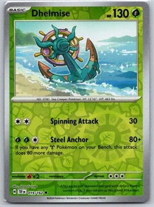 Dhelmise 019/162 Reverse Holo SV05: Temporal Forces NM - Picture 1 of 2