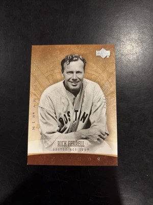 2005 UD Artifacts LEGENDS # 191 RICK FERRELL BOSTON RED SOX /1999 - Image 1 of 2