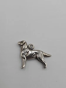 James Avery Retired .925 Sterling Silver Labrador Retriever Charm - Picture 1 of 8