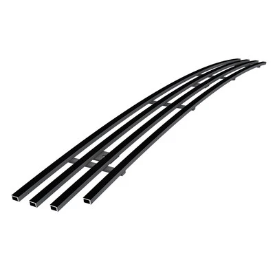 Fits 2006-2010 Hummer H3 Lower Bumper Stainless Black Billet Grille Insert - Image 1 of 4