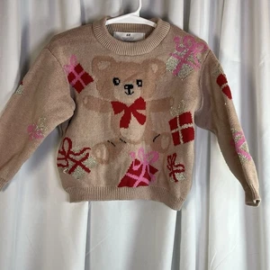 Maglione bambino H&M 12-18 mesi vacanze orsetti/regali 18-24 mesi usato in ottime condizioni - Foto 1 di 9