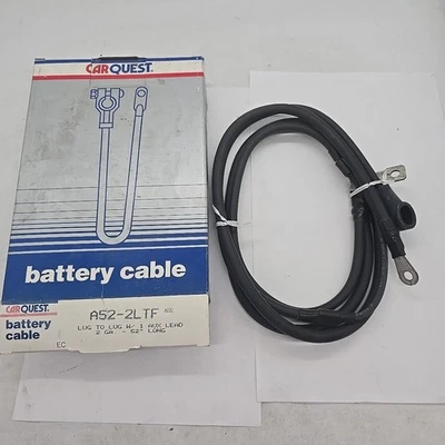 Battery Cable A522LTF Lug to lug with 1 Aux Lead 2 GA 52 long - Image 1 of 4