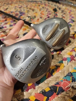 Knight Devastator Wood Set, Driver, 3  9 Titanium Insert 170CC  Vtg Medium Flex - Image 1 of 4