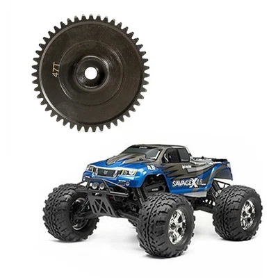 HPI 76937 Steel Spur Gear GEAR 47T 47 Tooth (1M) For HPI Savage X4.6 RC Parts CG - Image 1 of 4