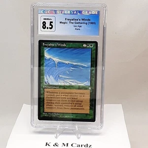 MTG - Ice Age - Freyalise's Winds - Graded - CGC 8.5 - Picture 1 of 7
