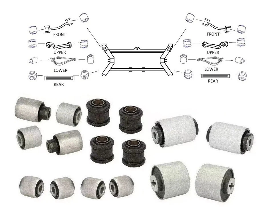 Bujes Wishbone de brazo de control trasero para Volvo XC90 Foto 1 de 1