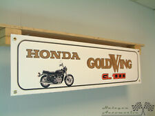 Honda Goldwing Banner GL1000 Motorcycle Workshop Classic Bike Garage Display