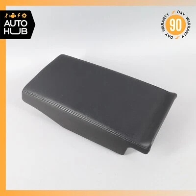 03-06 Mercedes R230 SL500 SL55 AMG Center Console Rear Lid Cover Panel Black OEM - Image 1 of 4