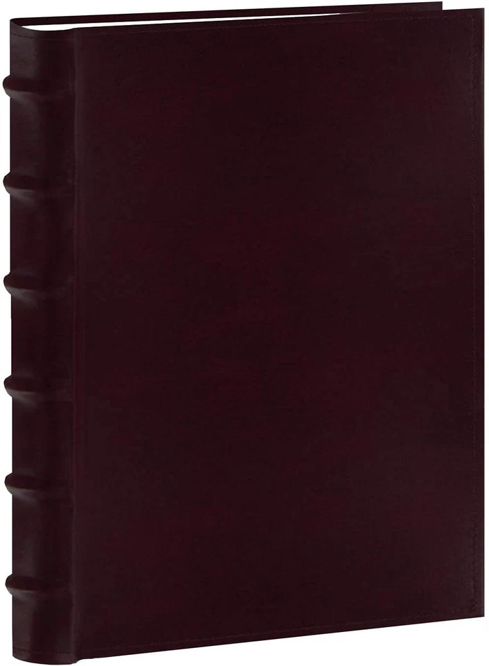 Pioneer Photo Albums Clb346-bu Leather Bi-directional Album 4x6 3-up 300 Photo Burgundy