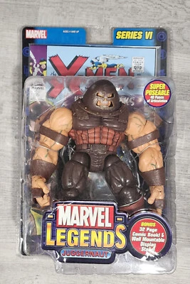 Marvel Legends Serie 6 Juggernaut con cómic y soporte de exhibición - TOTALMENTE NUEVO Foto 1 de 4