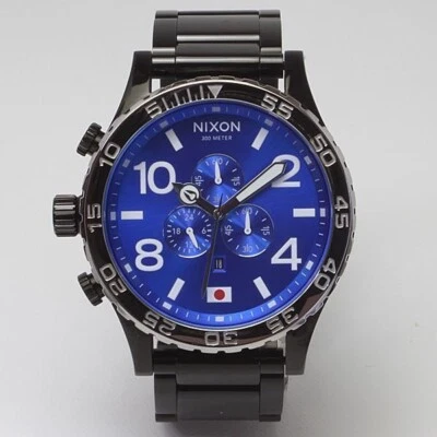 Nixon 51-30 CHRONO синий черный MURASAKI SPORTS 40-й годовщины ограниченного новый - Изображение 1 из 4