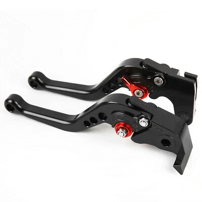 Palancas de freno de embrague corto negras para Yamaha YZF R6 2005-2016 YZF R1 2004-2008 EE. UU. Foto 1 de 4