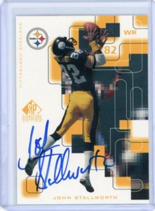 John Stallworth 1999 Upper Deck SP Signature Edition Auto - Picture 1 of 4