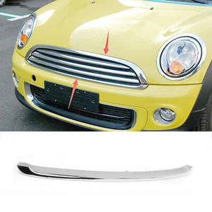 Parachoques delantero parrilla inferior moldura cromada para BMW Mini Cooper R55 R56 R57 2007-2015 - Imagen 1 de 4