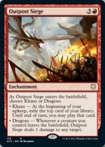 MTG - OUTPOST SIEGE - Forgotten Realms Commander (R) - Picture 1 of 1