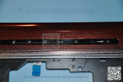 Botones de control de medios para computadora portátil TOSHIBA Qosmio X770 X775 placa LED con cable flexible Foto 1 de 4