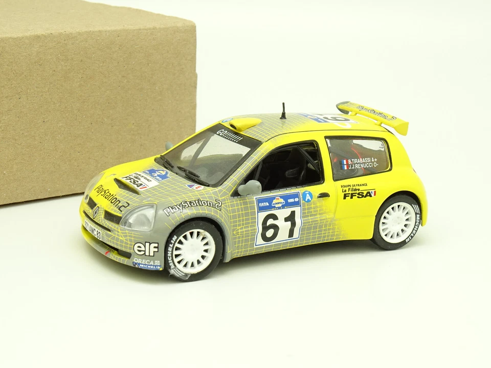 Ixo SB 1/43 - Renault Clio S1600 Rally Acropoli 2003 - Immagine 1 di 1