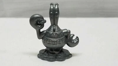 2005 Bob Esponja de Estanho Calça Quadrada Mr Crabs Krab FIgure Monopoly Peça de Reposição - Imagem 1 de 2