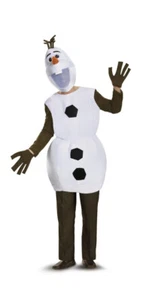 Licensed Disney Frozen Olaf Deluxe Adult Men Halloween Costume - Picture 1 of 1