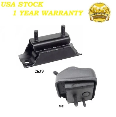 2 ШТ МОТОР И ТРАНС КРЕПЛЕНИЕ ПОДХОДИТ MAZDA B3000 3.0L 2004-2008, B4000 4.0L 4WD 98-08 - Изображение 1 из 4