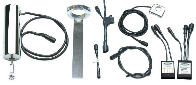 Pingel Electric Automatic Shift Conversion Kit w/ Dual-Button Bar Shifter 77001 - Imagem 1 de 1