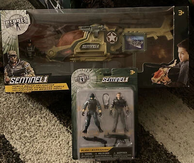 True Heroes Sentinel 1 Mobile Squad Helicopter And Extra Figures TOYS R US NIB - Image 1 of 4