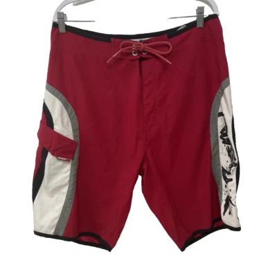 Y2K VTG Rusty Boardshorts Sz 46 Surfing Beach Swim Trunk Shorts No Lining Pocket - Image 1 of 4