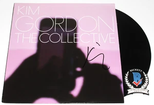 KIM GORDON SIGNED 'THE COLLECTIVE' VINYL RECORD ALBUM LP SONIC YOUTH BECKETT COA - Picture 1 of 6