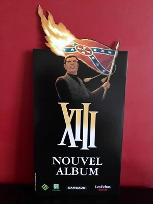 XIII - Silhouette  PLV  Affiche - Sente, Jigounov, Van Hamme - Dargaud  - Photo 1/4