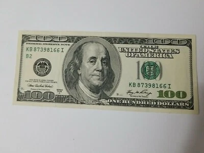 Series 2006 A ~ US One Hundred Dollar Bill $100 ~ New York - KB 87398166 I - Image 1 of 4